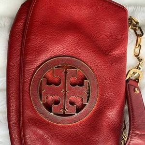 USED Tory Burch Amanda Bag RED!